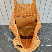 GUCCI- RAFFIA TOTE