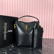 YVES SAINT LAURENT- Shıny leather