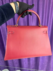 HERMES-Kelly Swift Leather 40