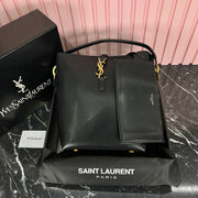 YVES SAINT LAURENT- Shıny leather