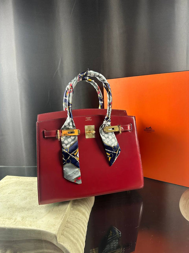 HERMES- 30 BOX LEATHER