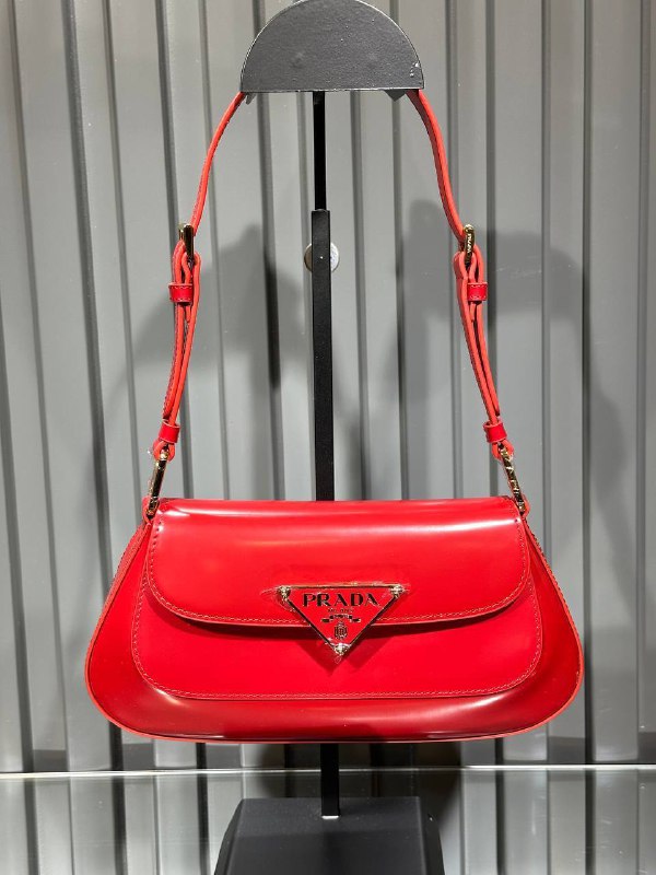 PRADA-Patent Leather Shoulder