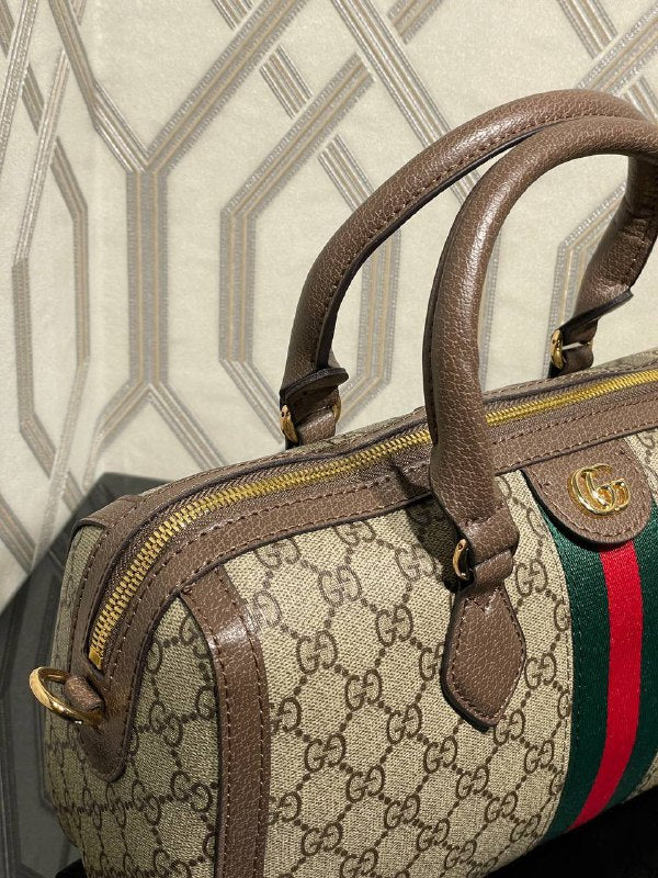 GUCCI-Canvas Big Bag